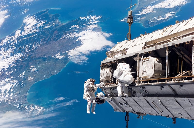 NASA Astronaut Spacewalk