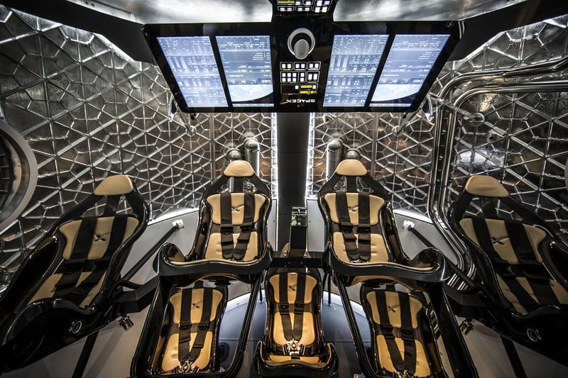 SpaceX Crew Dragon Capsule